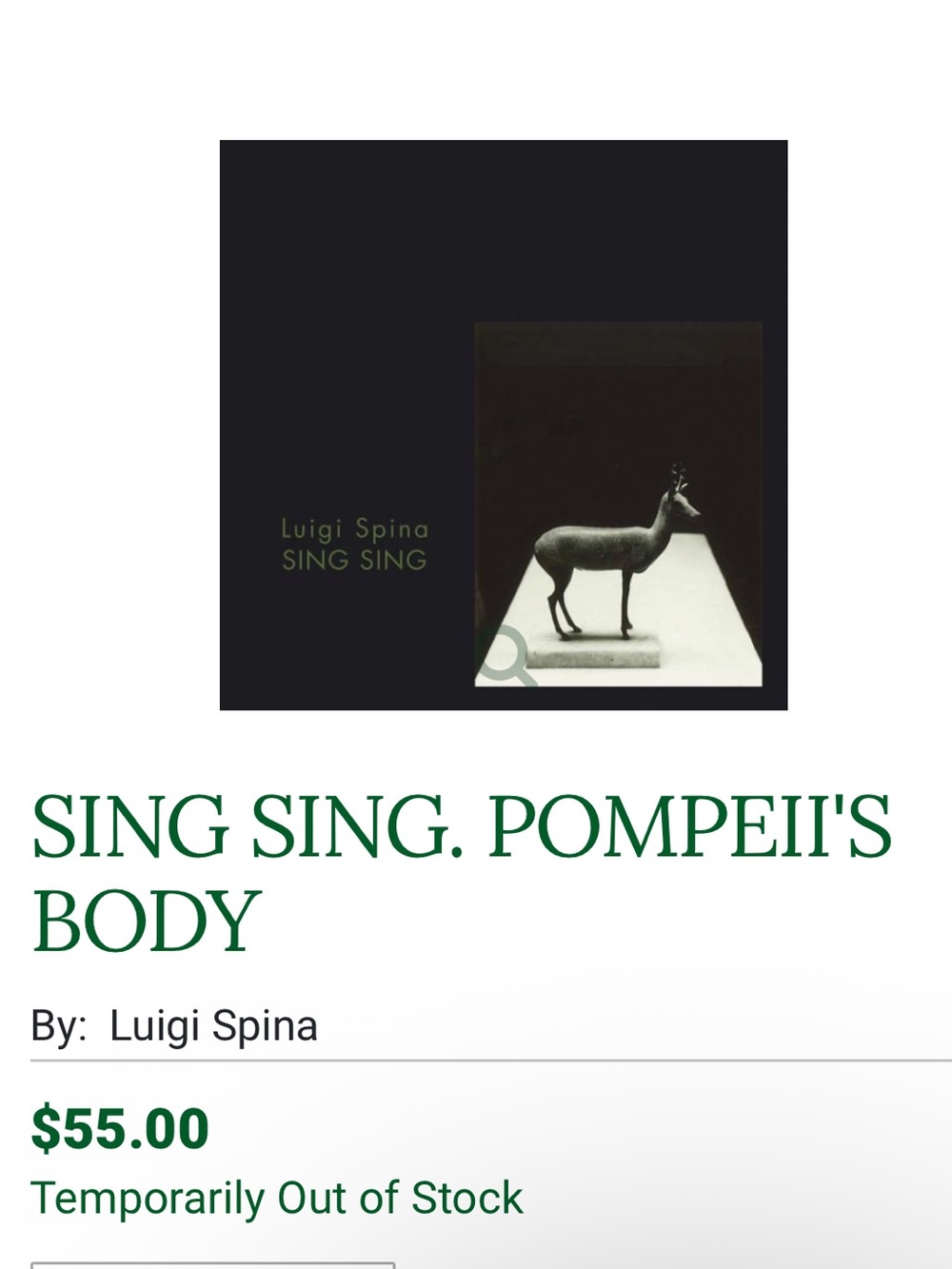 Luigi Spina SING SING